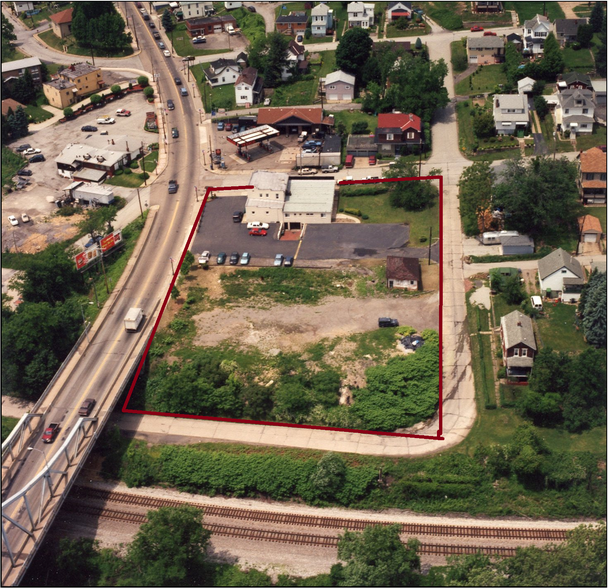 5301 Walnut St, Mckeesport, PA for sale - Aerial - Image 2 of 6