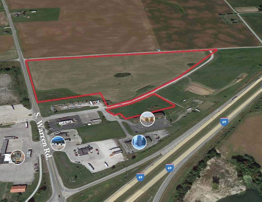 80 E Wall Rd, Warren, IN for sale Aerial- Image 1 of 1
