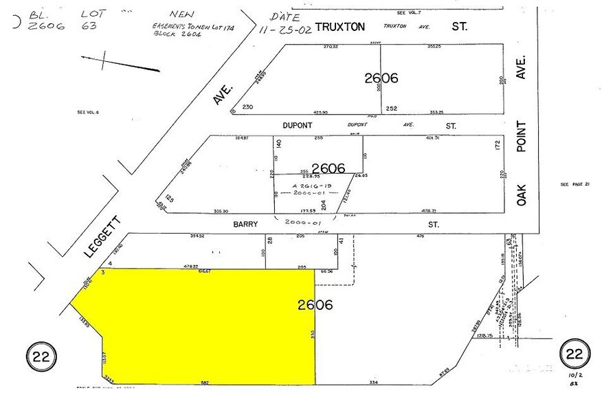 1080 Leggett Ave, Bronx, NY for sale - Plat Map - Image 1 of 1