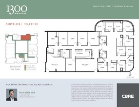 1300 N 12th St, Phoenix, AZ for lease Floor Plan- Image 1 of 1