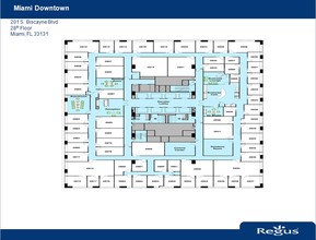 201 S Biscayne Blvd, Miami, FL for lease Floor Plan- Image 1 of 1