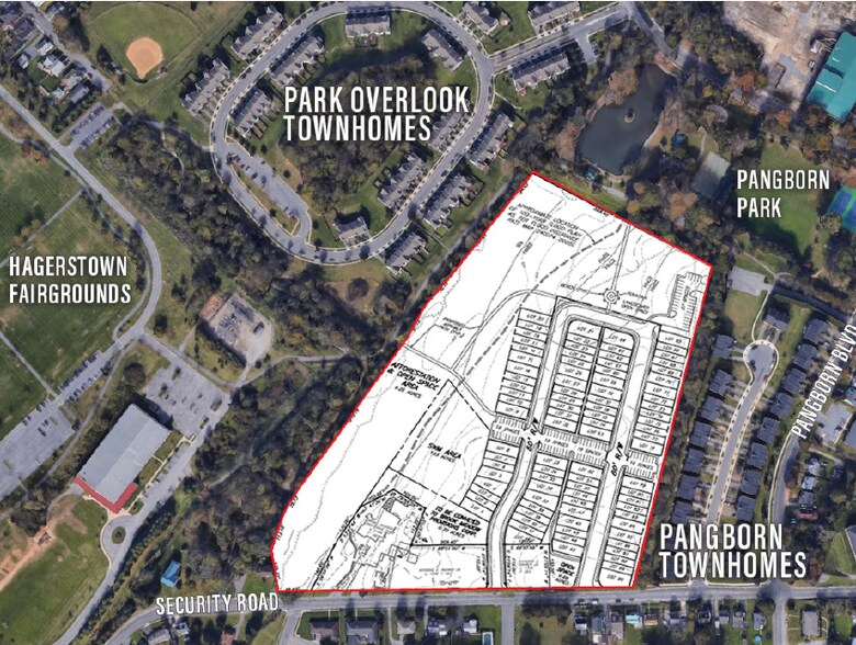 Pangborn Blvd & Security Rd, Hagerstown, MD for sale - Primary Photo - Image 1 of 1