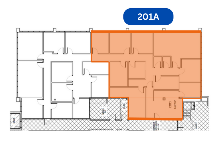 4709 Papermill Dr, Knoxville, TN for lease - Floor Plan - Image 2 of 9