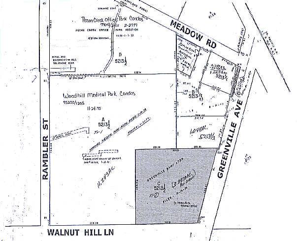 7515 Greenville Ave, Dallas, TX for lease - Plat Map - Image 2 of 30