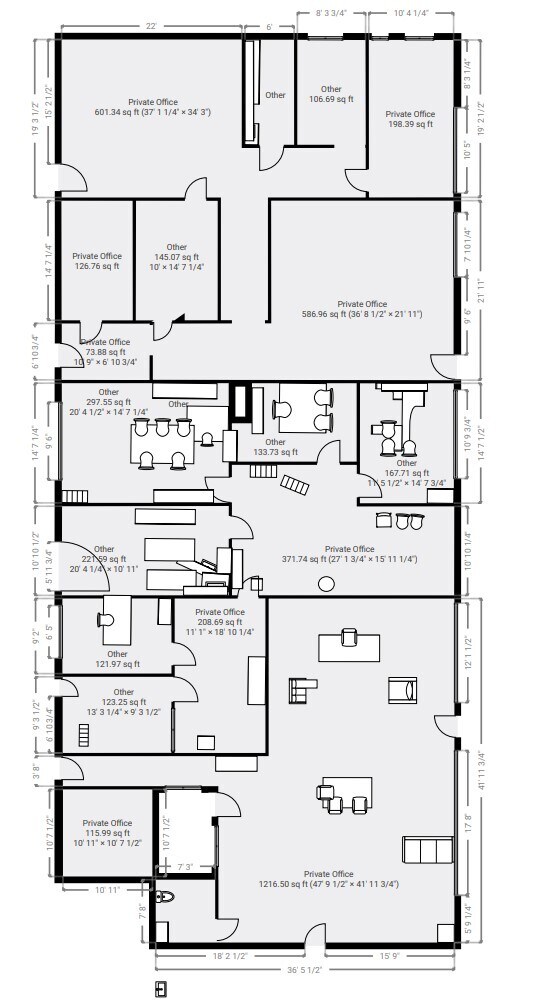 1665 W Shaw Ave, Fresno, CA for lease Floor Plan- Image 1 of 2