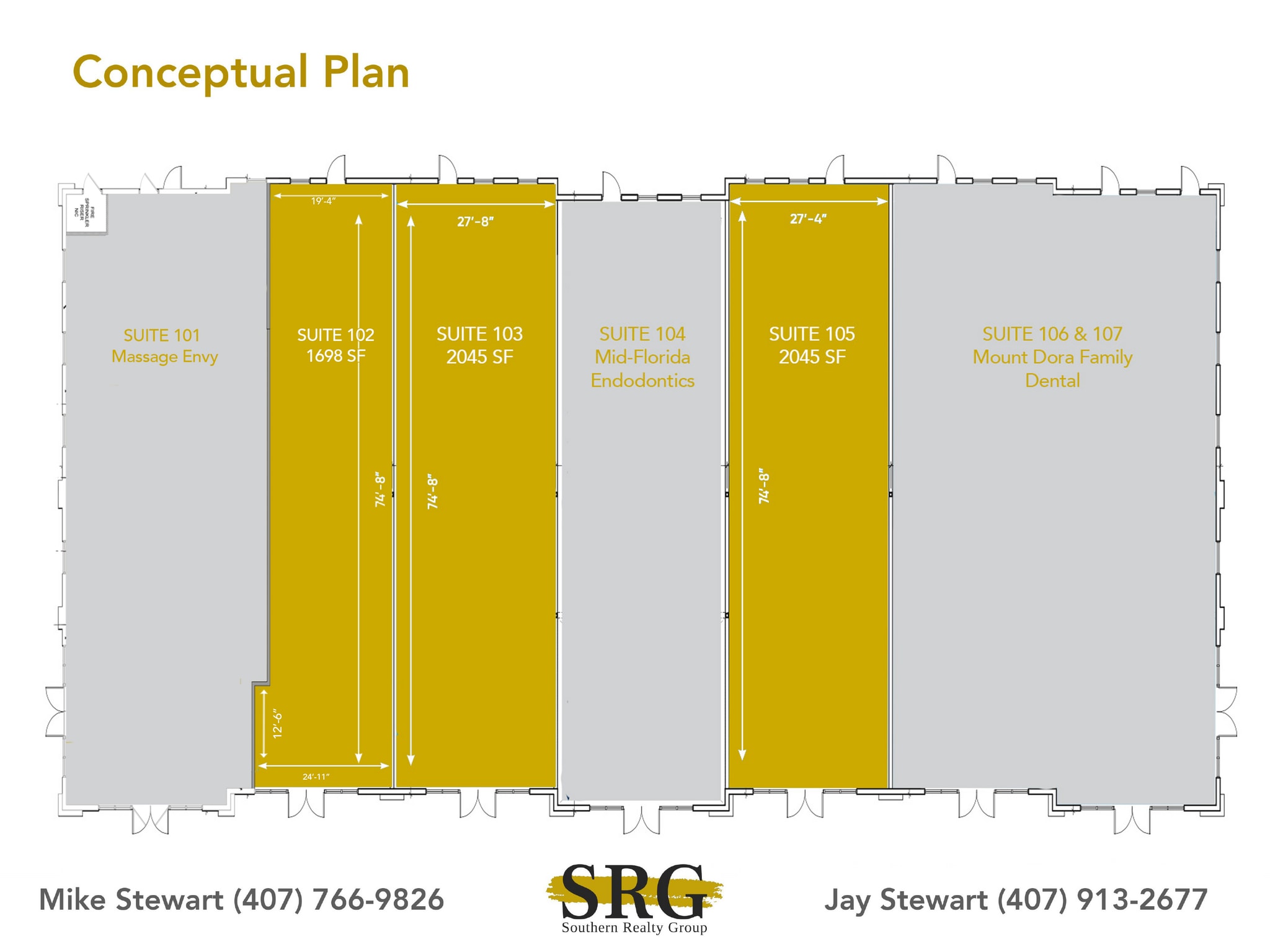 18660 US Highway 441, Mount Dora, FL for lease Floor Plan- Image 1 of 1