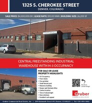 1321-1325 S Cherokee St, Denver CO - Warehouse