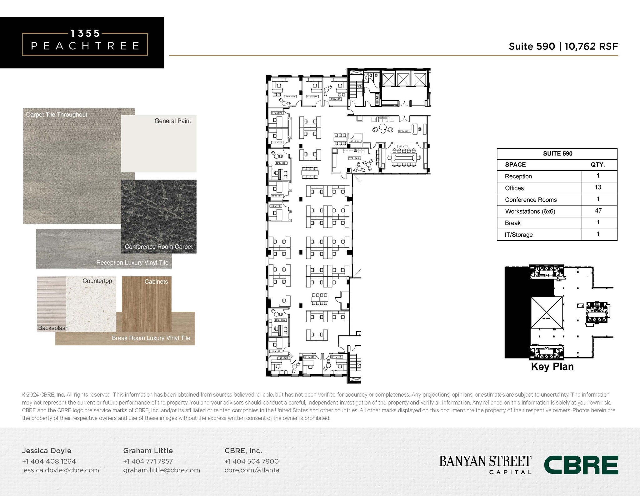 1355 Peachtree St NE, Atlanta, GA for lease Floor Plan- Image 1 of 1