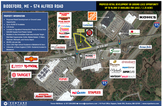 More details for 574 Alfred St, Biddeford, ME - Land for Lease