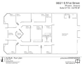 9831 S 51st St, Phoenix, AZ for lease Floor Plan- Image 1 of 11
