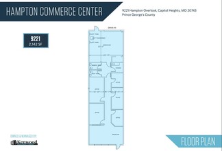 9201-9225 Hampton Overlook, Capitol Heights, MD for lease Floor Plan- Image 1 of 1