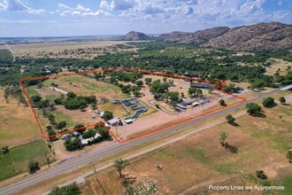 14683 OK-44A, Lone Wolf, OK - AERIAL map view - Image1