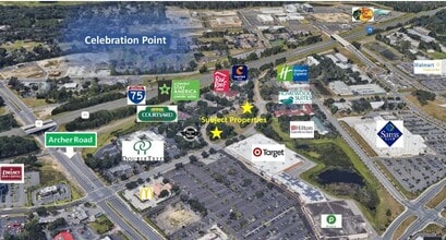 3705 SW 42nd St, Gainesville, FL - AERIAL  map view