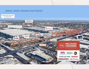 1903-2029 N Mannheim Rd, Melrose Park, IL - AERIAL  map view