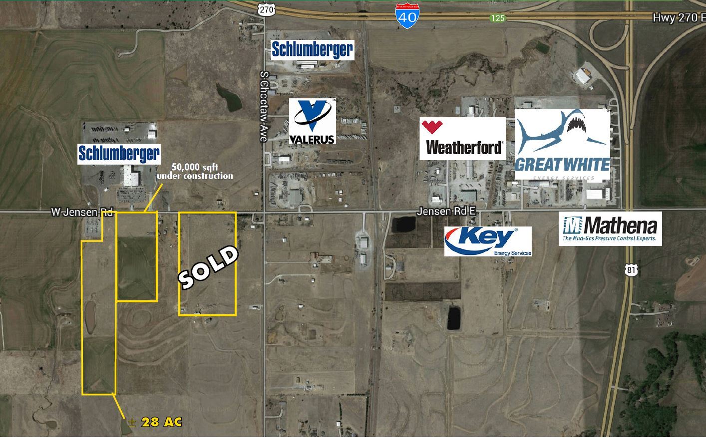 W Jensen Rd, El Reno, OK for sale Building Photo- Image 1 of 1