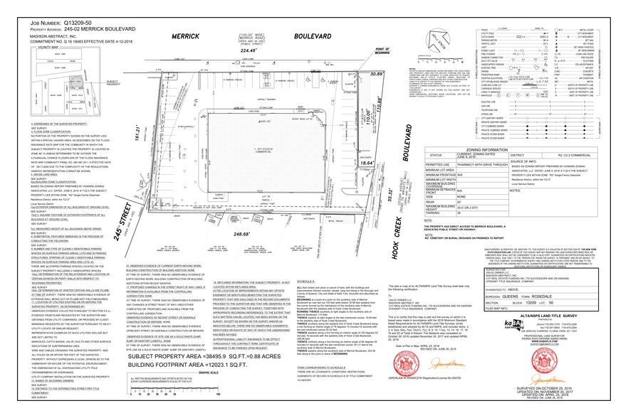 24502 Merrick Blvd, Rosedale, NY for lease - Site Plan - Image 1 of 1