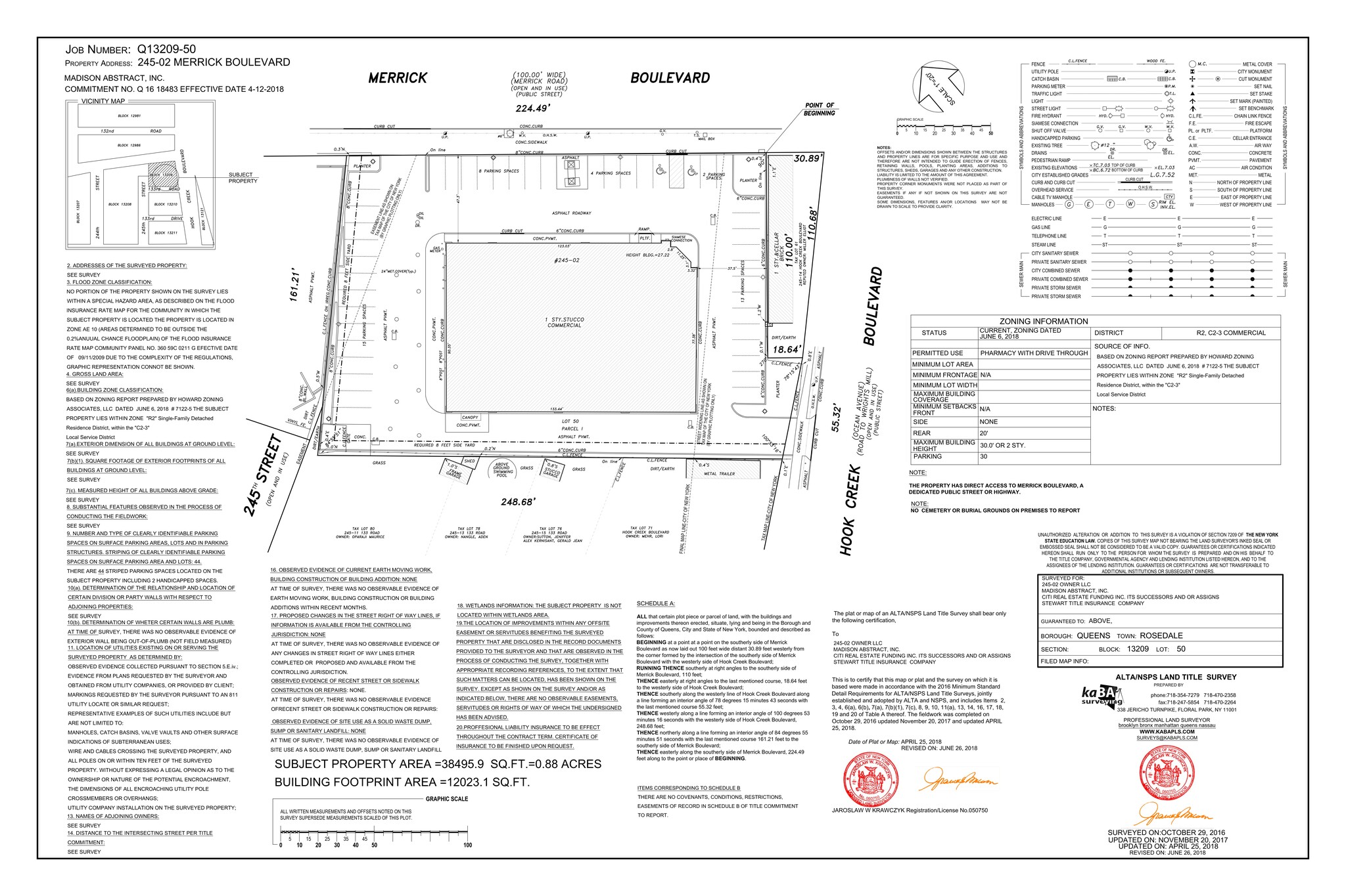 24502 Merrick Blvd, Rosedale, NY for sale Site Plan- Image 1 of 1