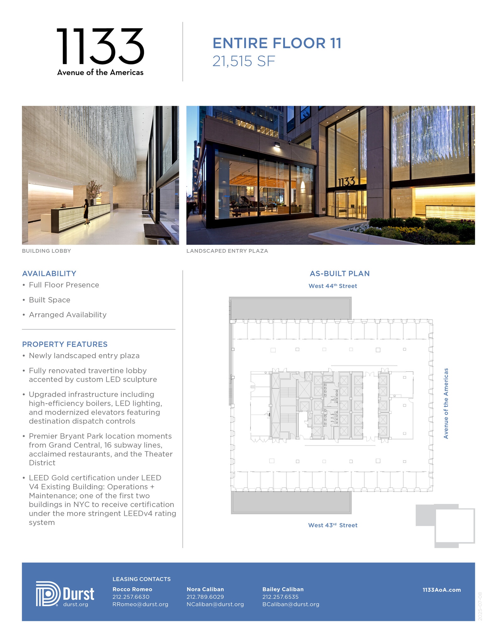 1133 Avenue of the Americas, New York, NY for lease Building Photo- Image 1 of 1