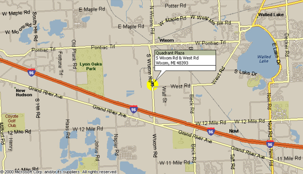 29744-29822 S Wixom Rd, Wixom, MI for lease - Site Plan - Image 2 of 7