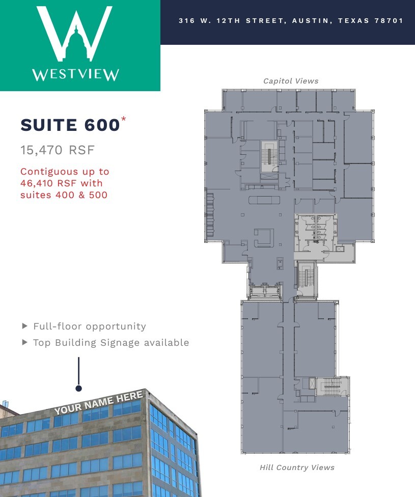 316 W 12th St, Austin, TX for lease Floor Plan- Image 1 of 1