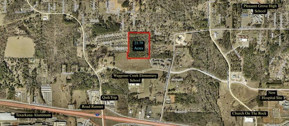 Melody Ln, Texarkana, TX for sale - Building Photo - Image 2 of 4