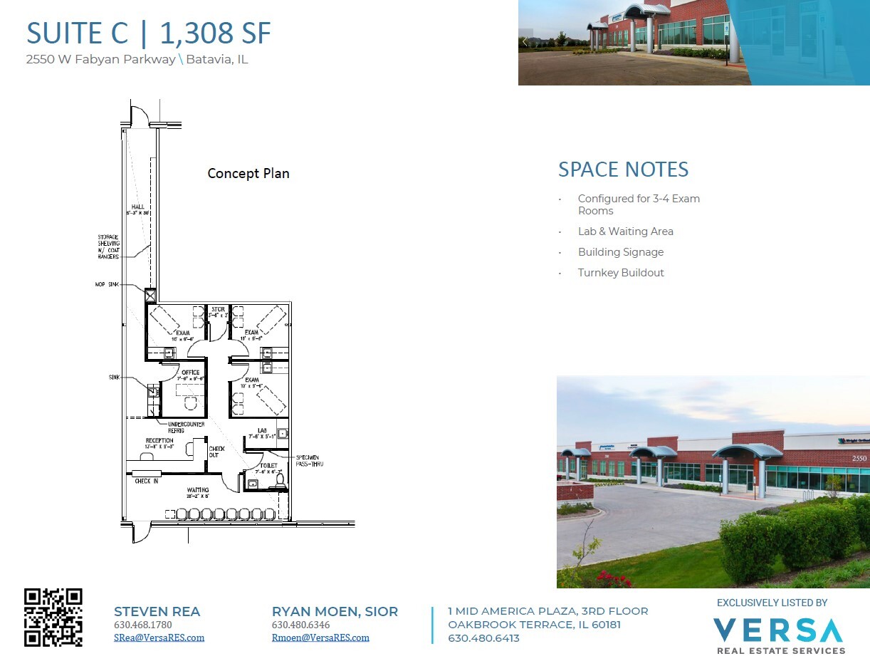 2550-2586 W Fabyan Pky, Batavia, IL for lease Floor Plan- Image 1 of 1