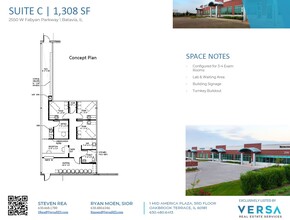 2550-2586 W Fabyan Pky, Batavia, IL for lease Floor Plan- Image 1 of 1