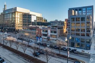 1113 W Randolph St, Chicago, IL - AERIAL  map view - Image1
