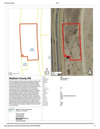 More details for 109 Interstate 55, Madison, MS - Land for Sale