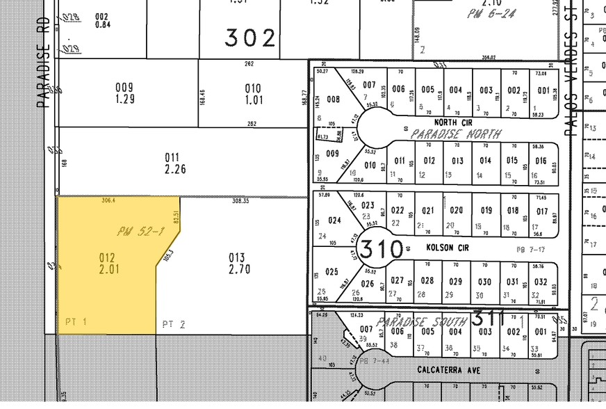 3900-3910 Paradise Rd, Las Vegas, NV for sale - Plat Map - Image 1 of 1