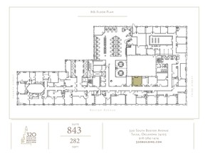 320 S Boston Ave, Tulsa, OK for lease Floor Plan- Image 1 of 1