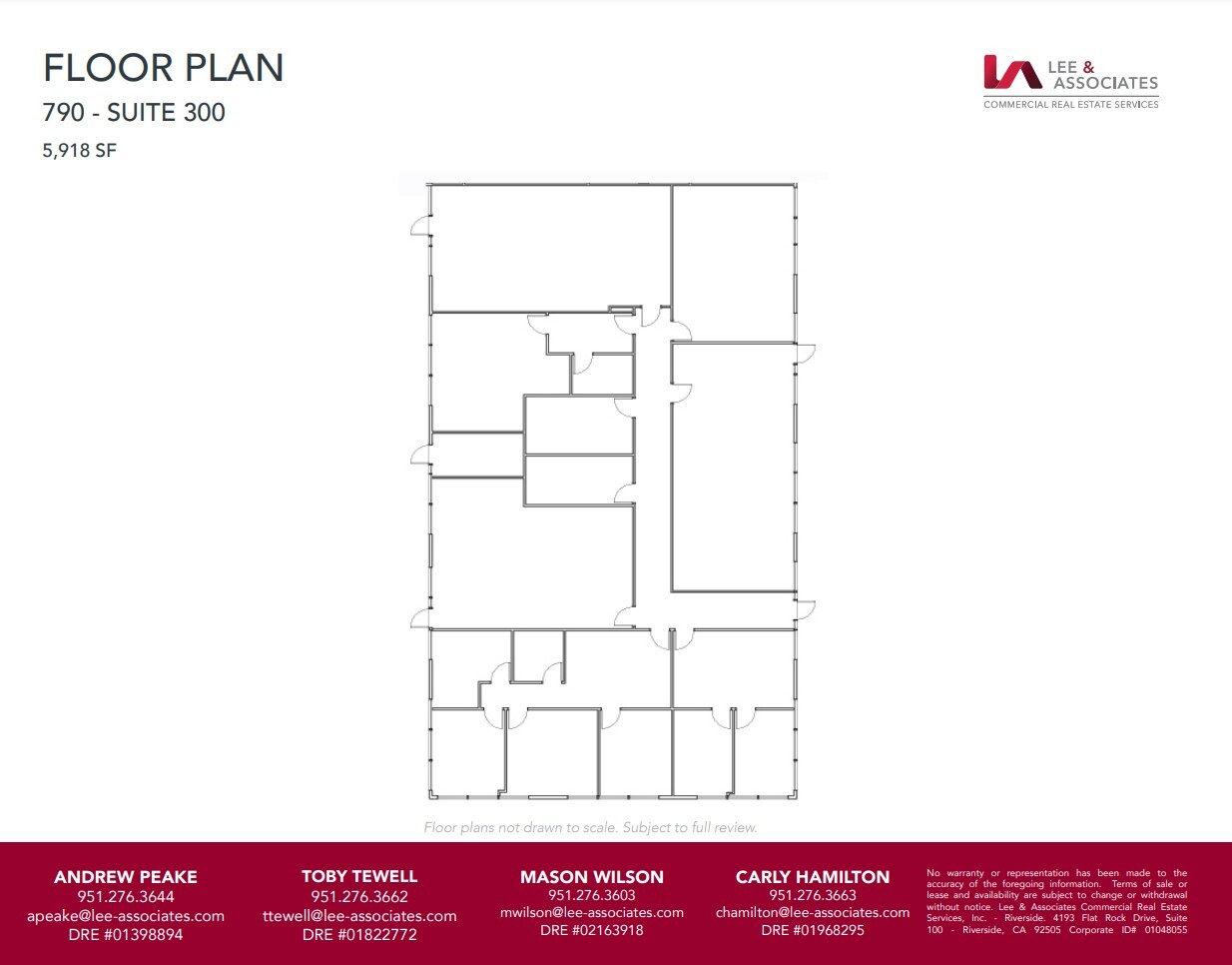 850 Via Lata, Colton, CA for lease Floor Plan- Image 1 of 1