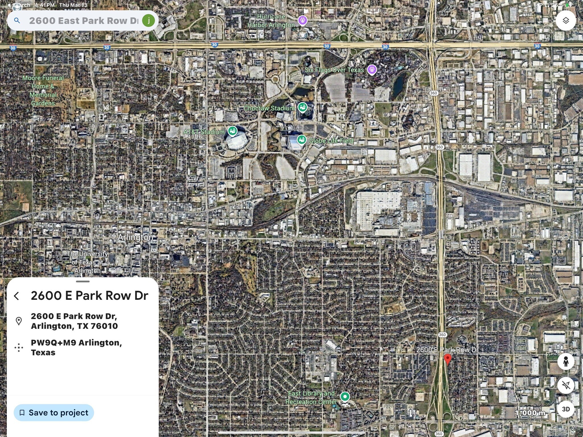 2600 E Park Row, Arlington, TX for sale Primary Photo- Image 1 of 1