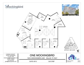 1420 W Mockingbird Ln, Dallas, TX for lease Floor Plan- Image 1 of 1