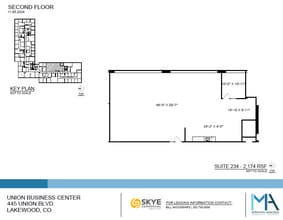 445 Union Blvd, Lakewood, CO for lease Floor Plan- Image 1 of 1