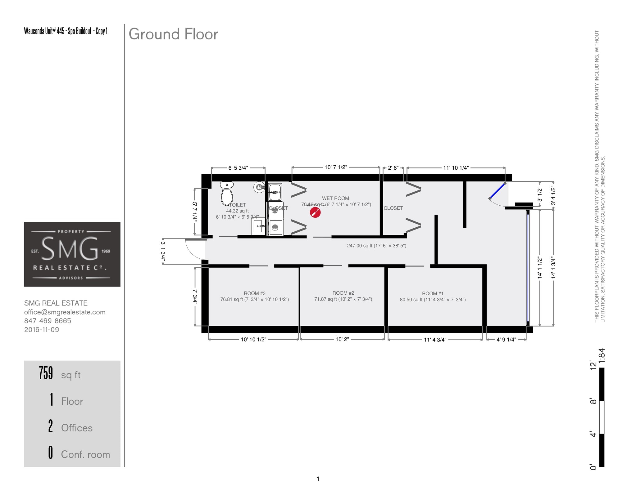 415-461 E Liberty St, Wauconda, IL for lease Site Plan- Image 1 of 1