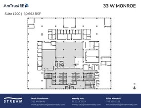 33 W Monroe St, Chicago, IL for lease Floor Plan- Image 1 of 1