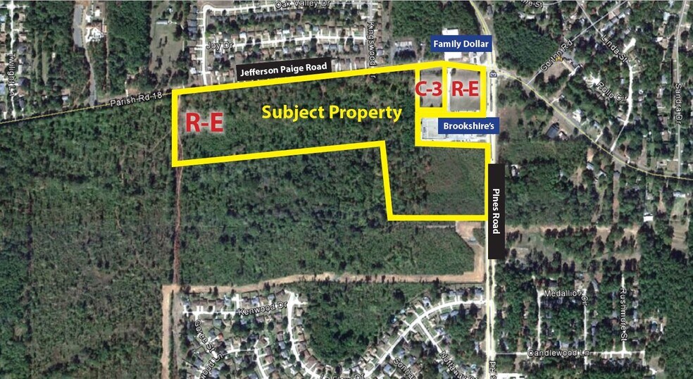 Jefferson Paige Rd, Shreveport, LA for sale - Building Photo - Image 1 of 1