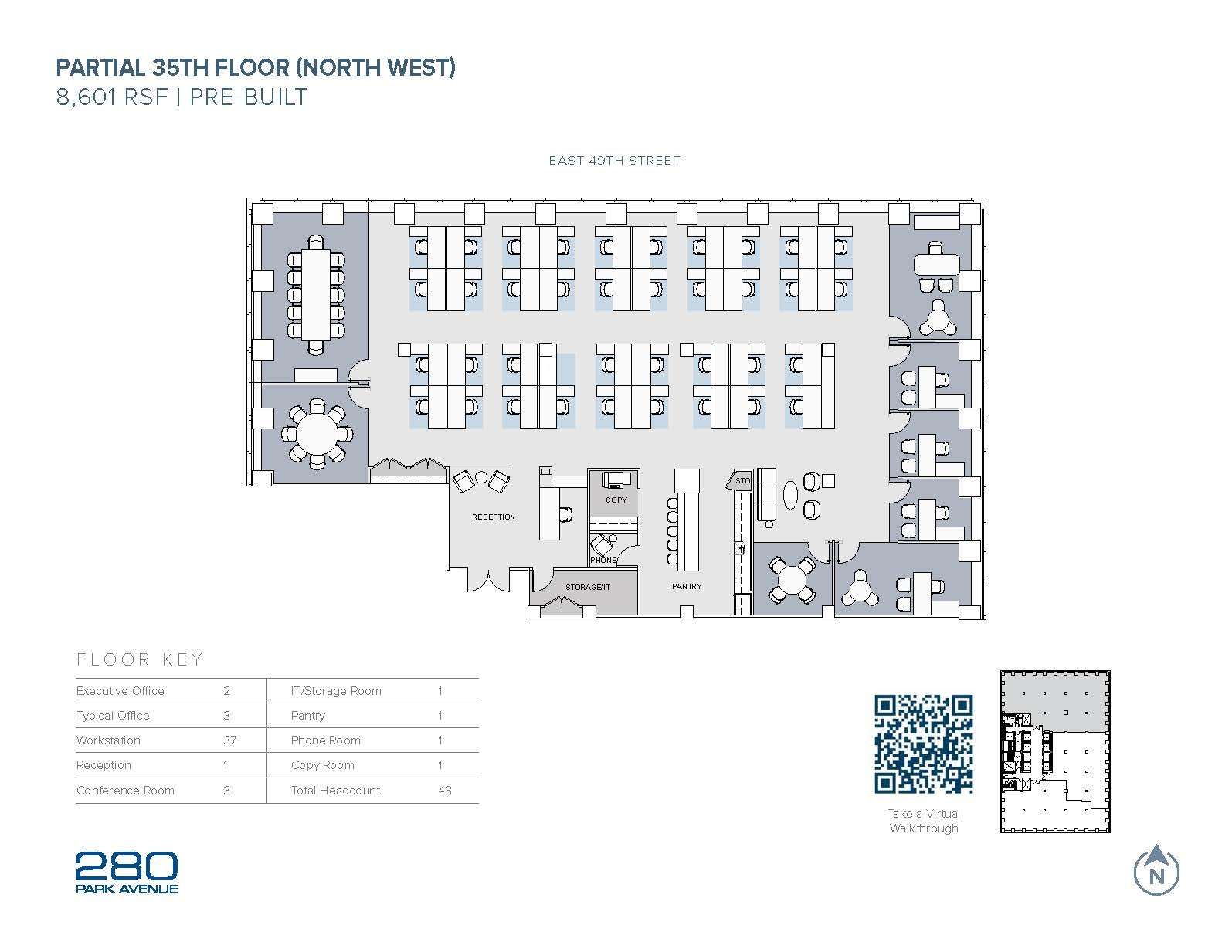 280 Park Ave, New York, NY for lease Floor Plan- Image 1 of 1