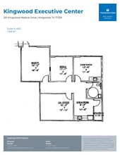 201 Kingwood Medical Dr, Kingwood, TX for lease Floor Plan- Image 1 of 1