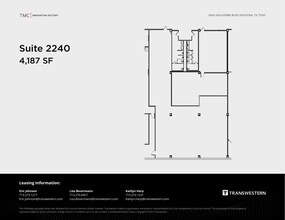2450 Holcombe Rd, Houston, TX for lease Floor Plan- Image 2 of 2