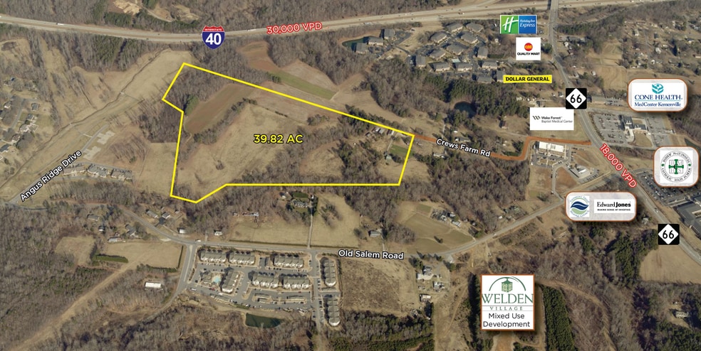 1320 - 1340 Crews Farm Rd, Kernersville, NC for sale - Building Photo - Image 2 of 4