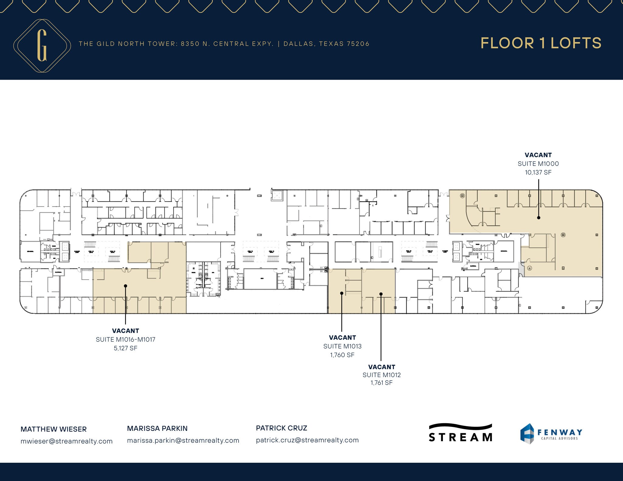 8350 N Central Expy, Dallas, TX for lease Floor Plan- Image 1 of 1