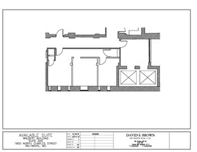 1800 N Charles St, Baltimore, MD for lease Floor Plan- Image 1 of 1