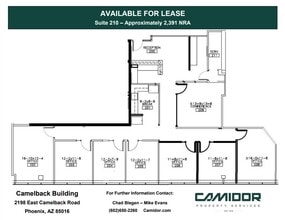 2198 E Camelback Rd, Phoenix, AZ for lease Floor Plan- Image 1 of 1