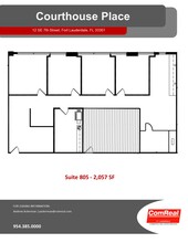 12 SE 7th St, Fort Lauderdale, FL for lease Floor Plan- Image 1 of 1