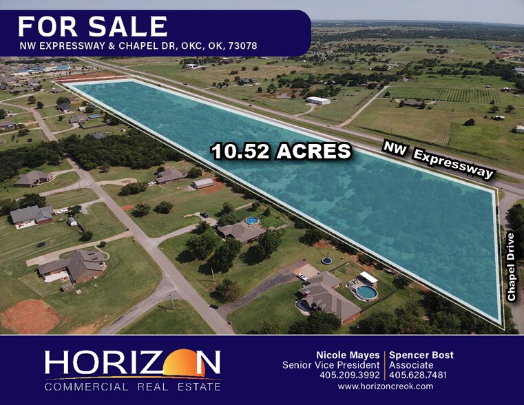 Northwest Expressway, Piedmont, OK 73078 Land for Sale