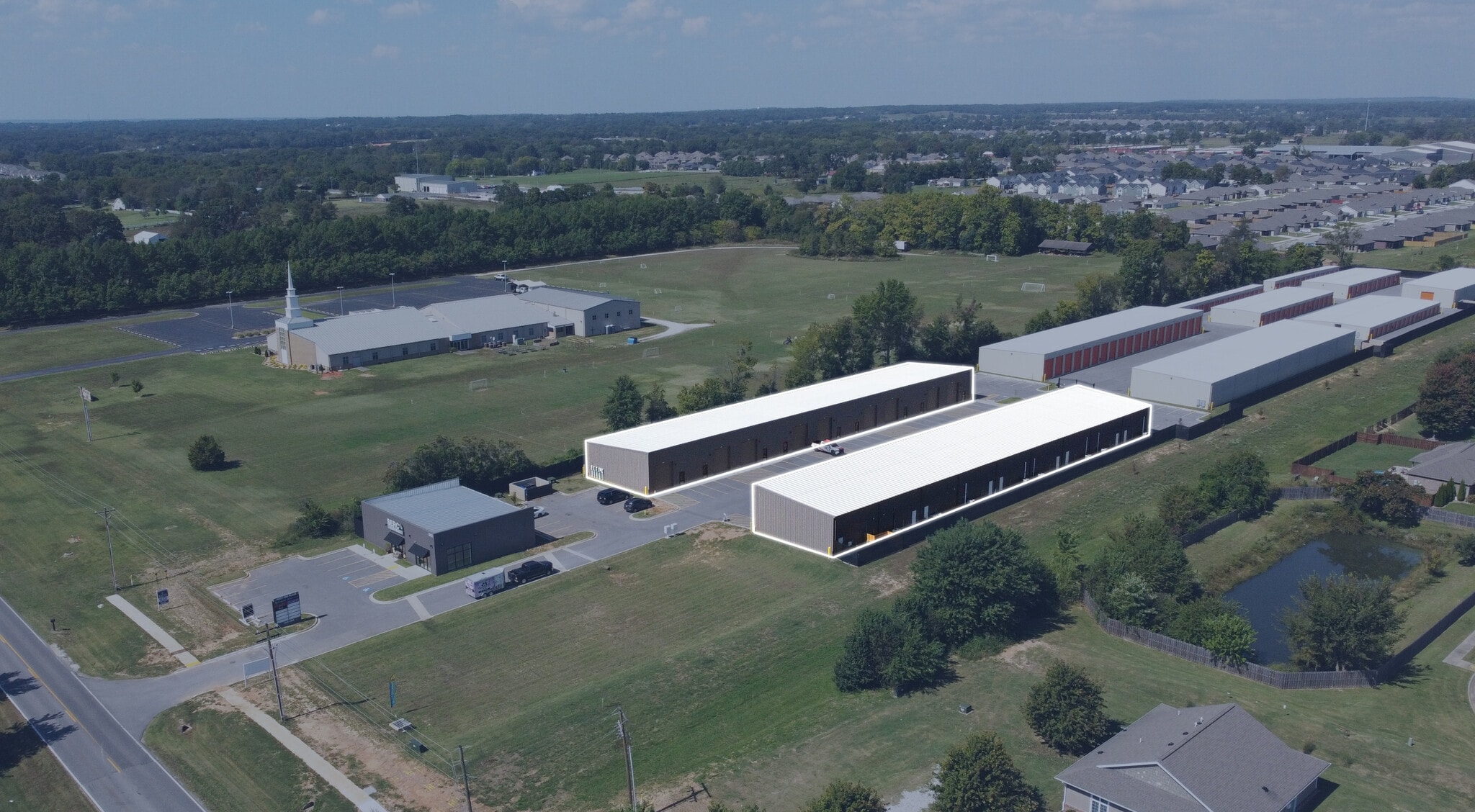 1338-1362 Slack St, Pea Rdg, Pea Ridge, AR for lease Aerial- Image 1 of 9