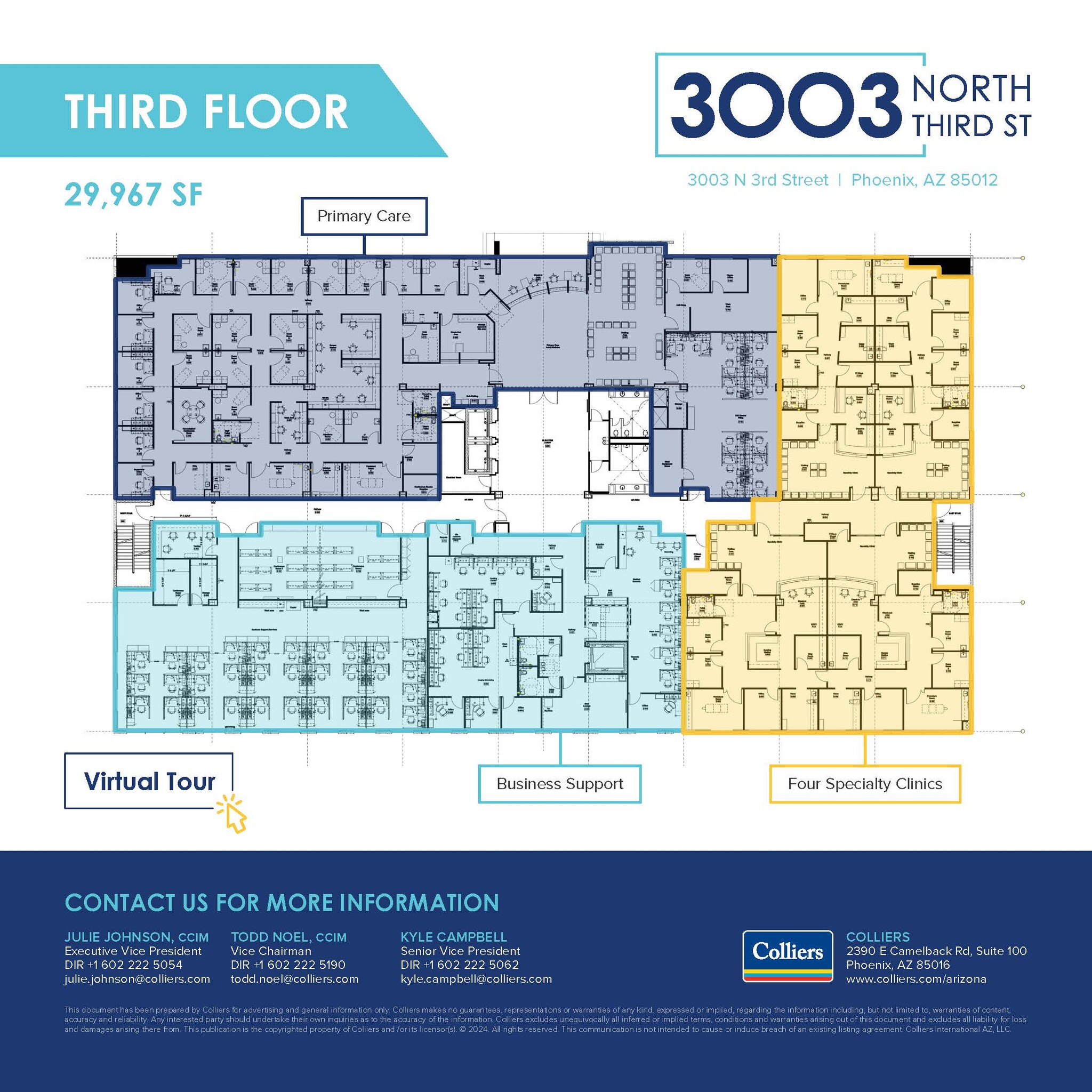 3003 N 3rd St, Phoenix, AZ for lease Floor Plan- Image 1 of 1