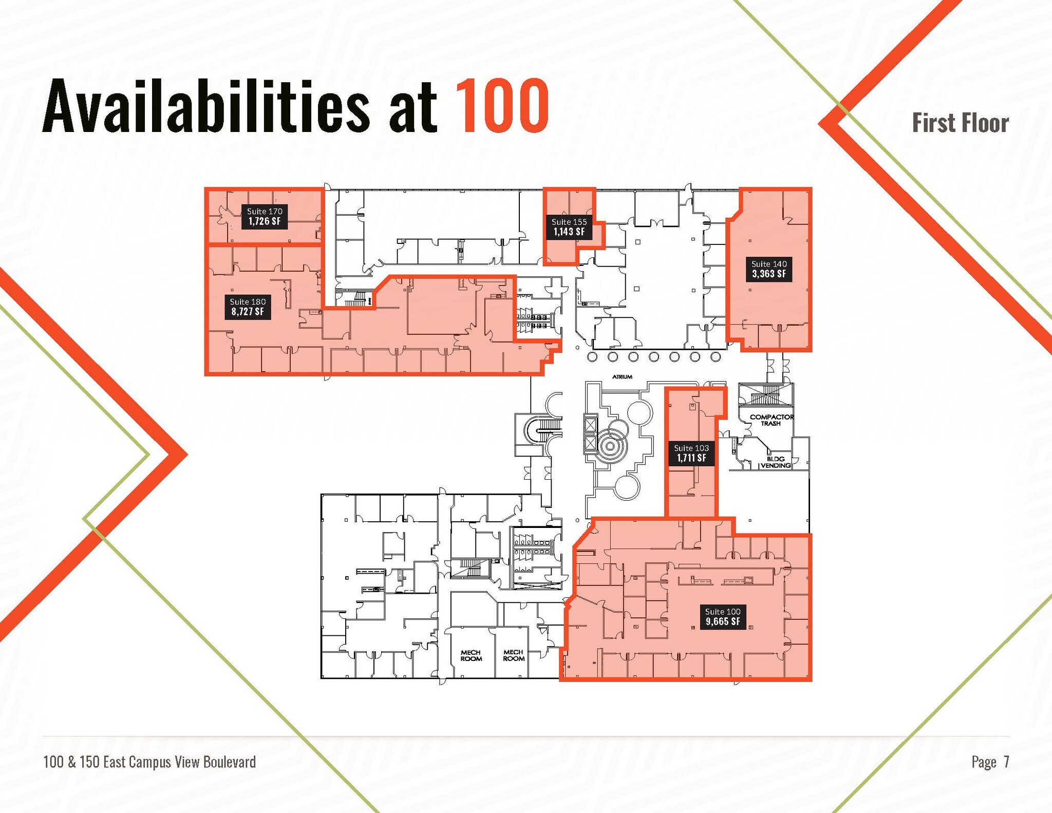 100 E Campus View Blvd, Columbus, OH for lease Floor Plan- Image 1 of 1